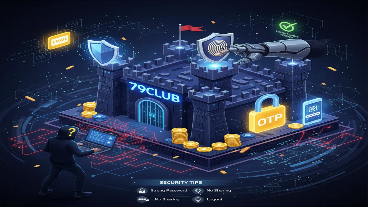 Bảo mật nick an toàn 79Club