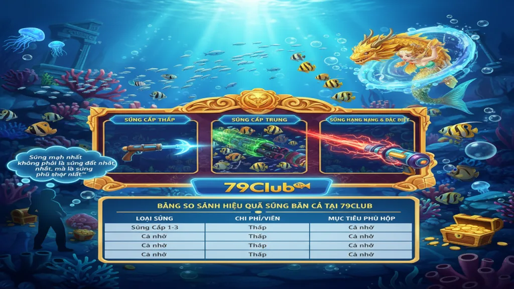 Cách chọn súng chuẩn 79Club