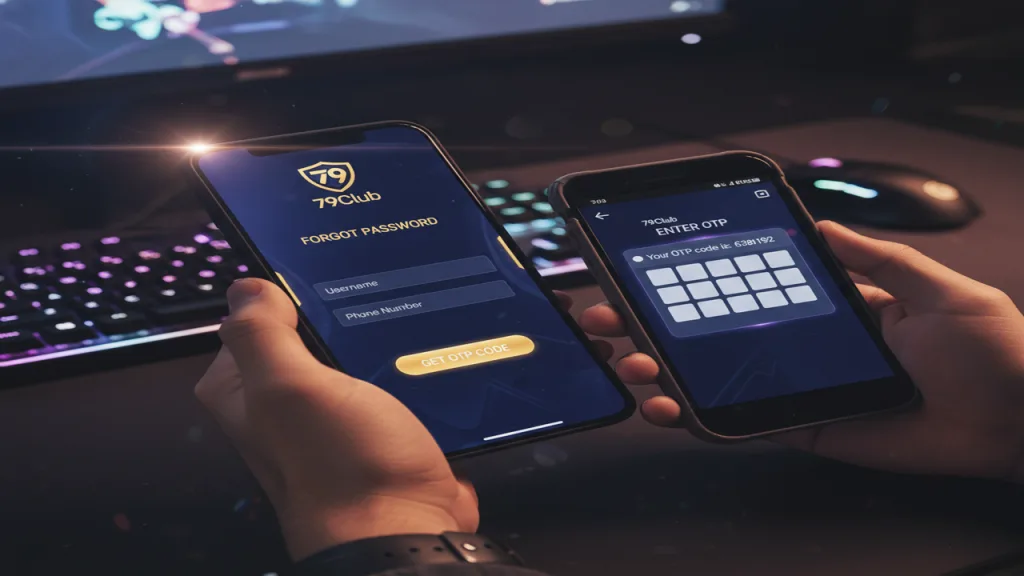 Cách lấy lại mật khẩu 79Club