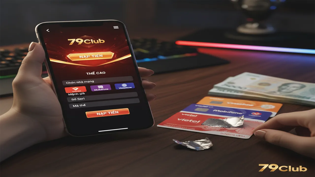 Nạp Tiền Thẻ Điện Thoại 79Club
