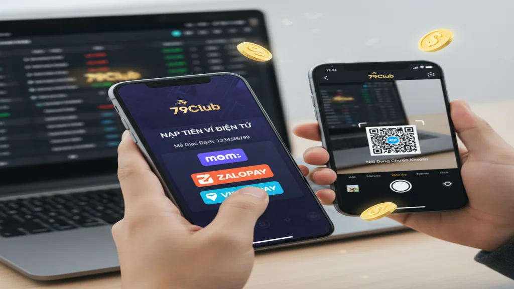 Nạp tiền Ví điện tử 79Club