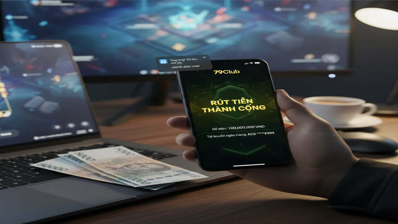 Rút tiền Ngân hàng 79Club