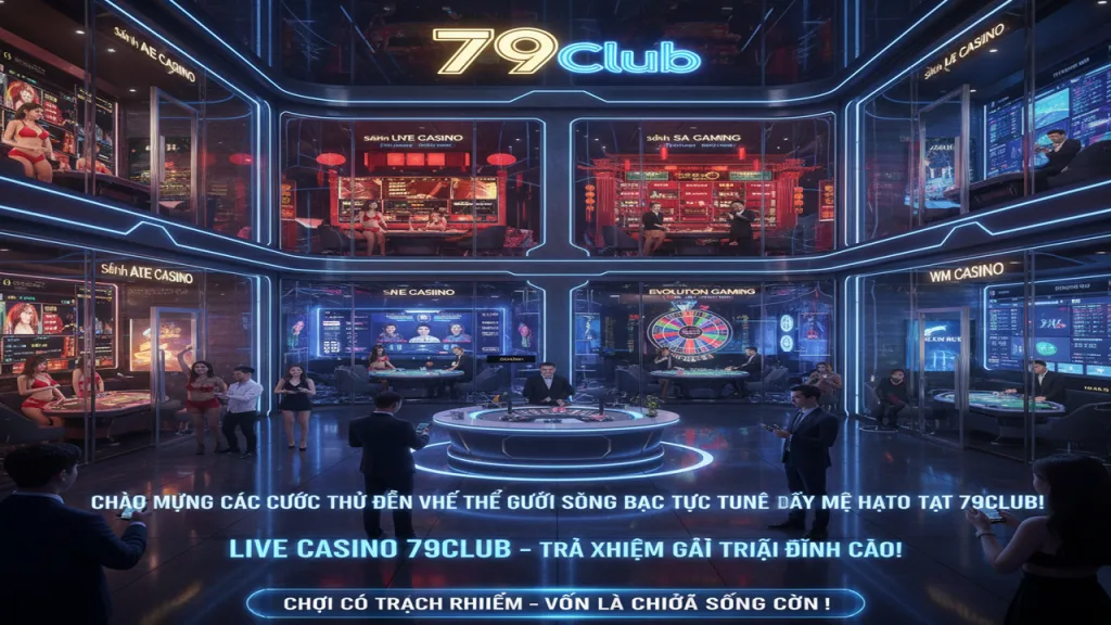 Top sảnh Live Casino 79Club