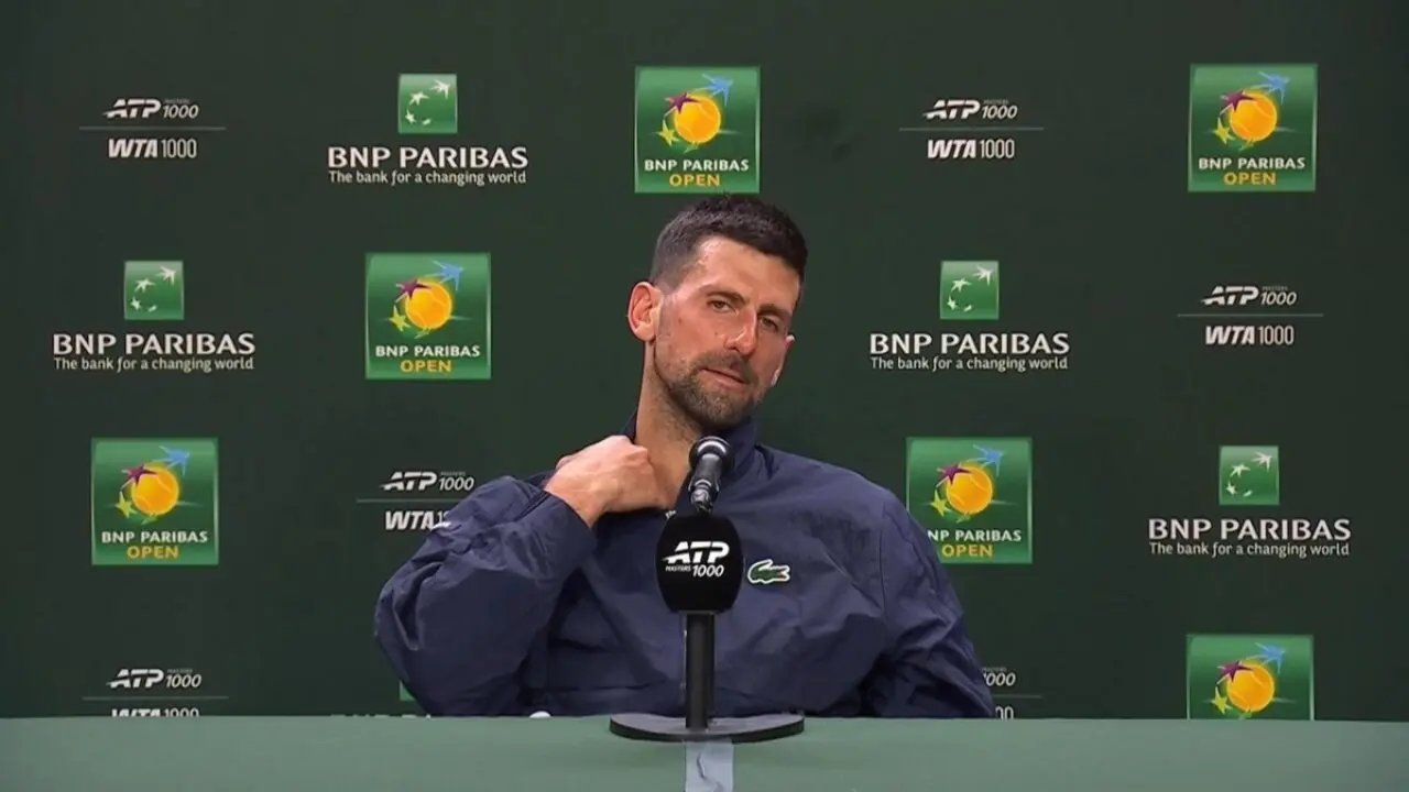 Djokovic không phục khi bị loại khỏi Indian Wells Masters