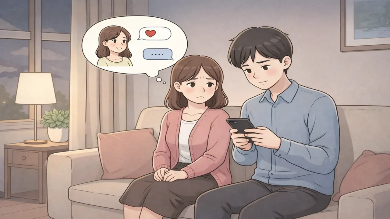 Sếp nữ nhắn tin tâm sự với chồng tôi bất kể ngày đêm